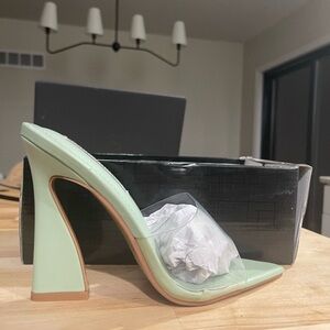 Mint Green Women's Heels